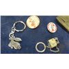 Image 3 : 2 Belt Buckles, Pinback Buttons, Dog Tags, Lighter