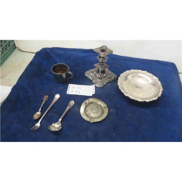 Silverware ? Some Sterling Maybe?, CN Fork, Commemorating Ashtray