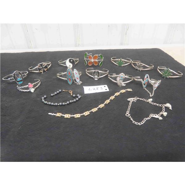 (15) Fashion Bracelets