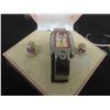 Image 2 : Watch with Matching Earrings & (5 Fashion Bracelets