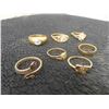 Image 5 : (25) Gold Colored Fashion Rings
