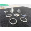 Image 3 : (25) Silver Colored Fashion Rings