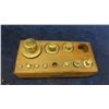 Image 3 : Fisher Scientific Company Brass Scale Weights