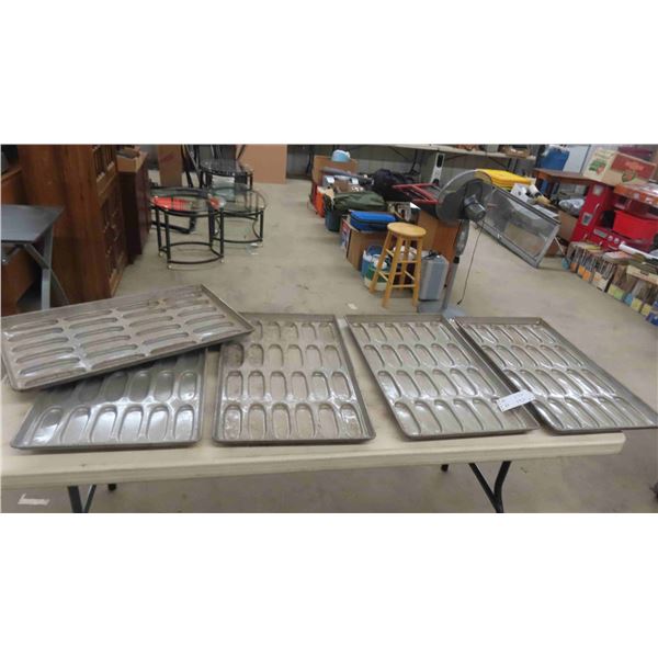 5 Bakery Baking Pans 17" x 28"