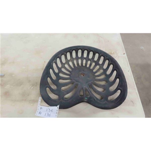 Cast Implement Seat with # 79