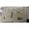 Image 5 : 10 WWII 1940s Newspapers