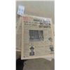 Image 6 : 10 WWII 1940s Newspapers