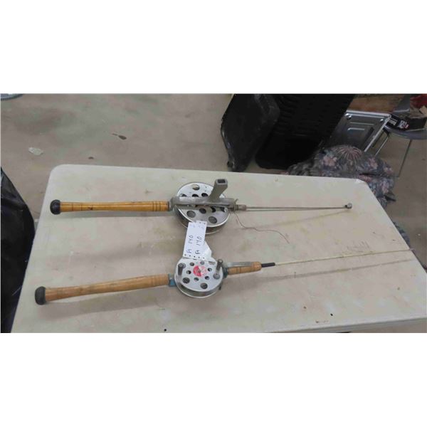 Big Game Fishing Rod + Reels ; Olympic, Summer Lee, Murphy  Troller