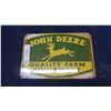 Image 1 : John Deere Metal Sign - Modern 8" x 12"