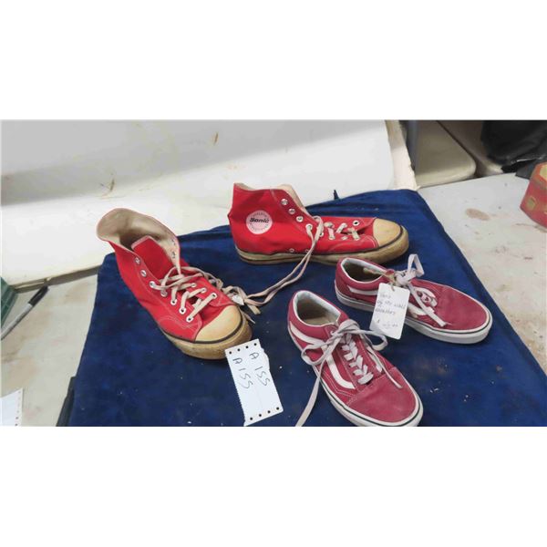 Vans Off The Wall Sneakers  & Sonic - Sz 12