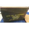 Image 3 : Military Metal Ammo Case & 1942 Canvas Tent Bag