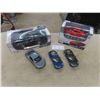 Image 1 : New Die Cast 1:18 Scale + Metal Model Kit, 3 Die Cast Cars ; 1:24 + 1:28 Scale