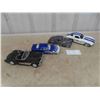 Image 1 : 4 Die cast Muscle Cars 1:!8 + 1:24 Scale