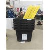 Image 1 : 7 Large Totes with Lids - 102L