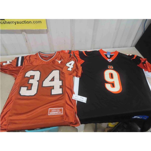 2 Jerseys NFL? Texas - tear pictured & Bengals