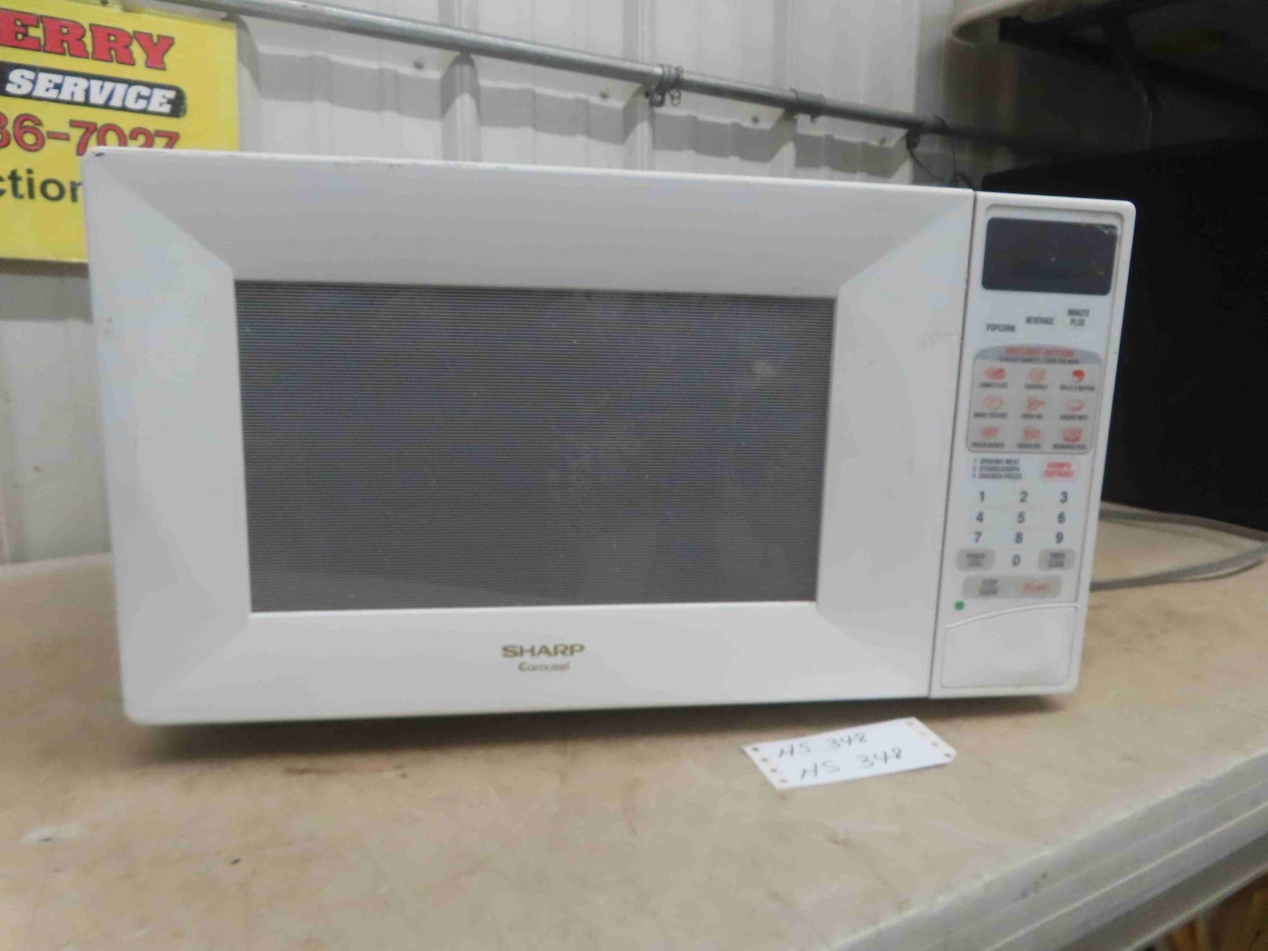 Sharp Microwave - McSherry Auction Service Ltd.