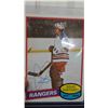 Image 2 : Autographed Doug Soetaert New York Rangers Card