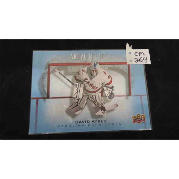 David Ayres Carolina Hurricanes Upper Deck Jumbo Card