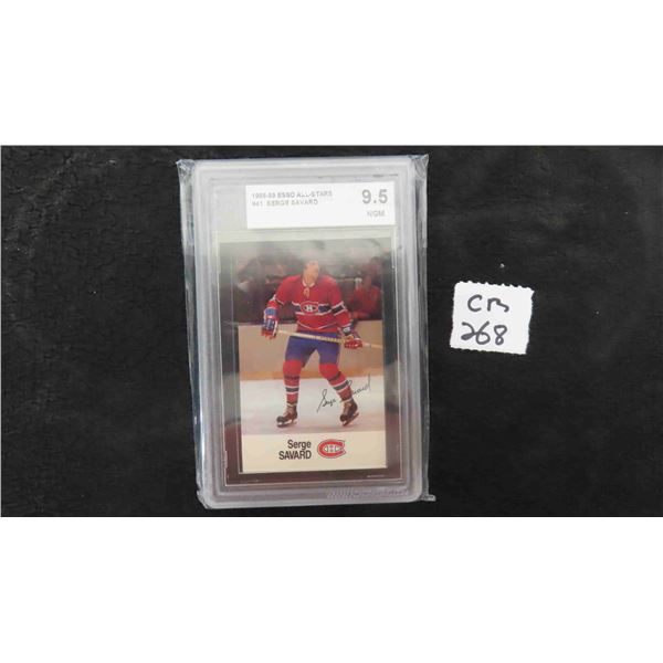 Graded Serge Savard Montreal Canadiens Card 