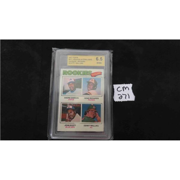 Graded Andre Dawson Montreal Expos Card 