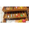 Image 4 : 2 Old Pal Tackle Boxes Full of ; Lures, Hooks, Line, Jigs, Tools