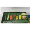 Image 2 : 2 Fishing Tackle Boxes Full of : Lures, Hooks, Floats, Weights, and related items