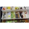 Image 7 : 2 Fishing Tackle Boxes Full of : Lures, Hooks, Floats, Weights, and related items
