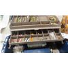 Image 3 : 2 Fishing Tackle Boxes - 1 Fairly Full, Other Barley Full ; Lures, Hooks, Fillet Knife, 
