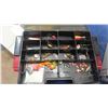Image 4 : 2 Tackle Boxes ; Fenwick + Flombeau with Lures, Hooks, Fishing Related Items
