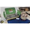 Image 1 : Canadian Camper 2 Burner Cooker - New Old Stock & Vintage Therm X Heater