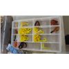 Image 4 : Tackle Organizer with ; Hooks, Lures, Fishing Line, Jigs, Weights, Power Bait, 