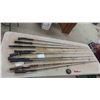 Image 1 : 9 Fishing Rods - NO Reels