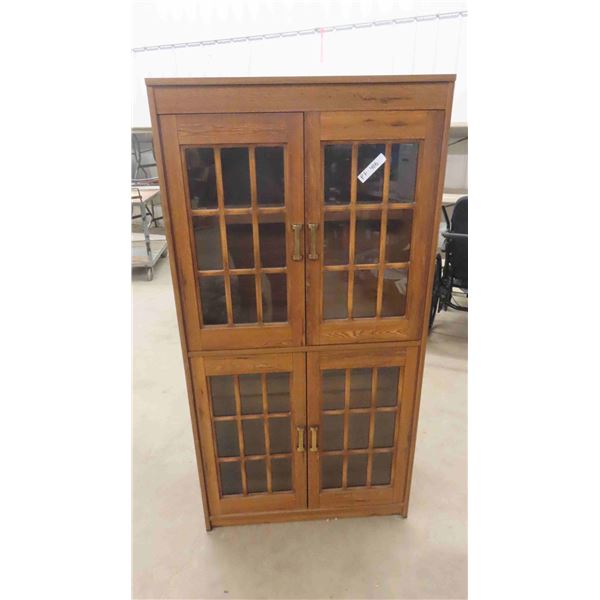 China Cabinet - Lights Up 16" x 30.5" x 60"