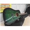 Image 6 : New Jay Turser Emerald Green Acoustic Guitar with Soft Case