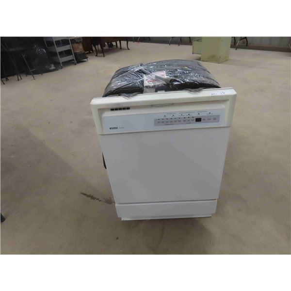 Kenmore Ultra Wash Built In Dishwasher - hard water staining