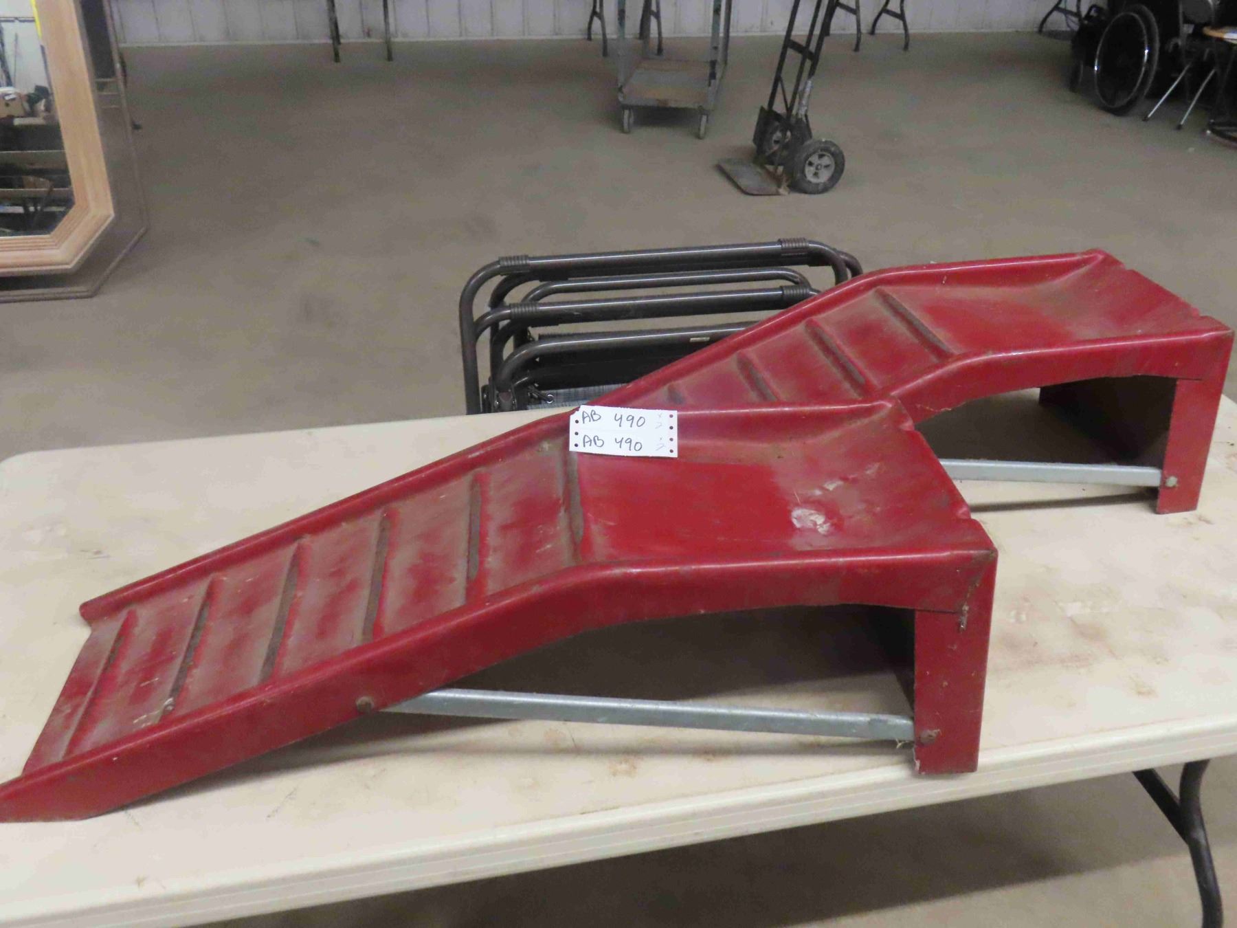 Set of Metal Car Ramps