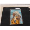 Image 1 : Petti Point Portrait of Indian Chief Measuring 9.75" x 12.75" - Beautifully Done