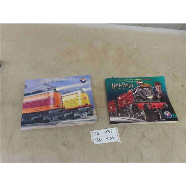 2 Lionel 2007 Train Catalogues Volume 1+ 2 - #2 Harry Potter Hogwarts Express 