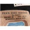 Image 3 : Winnipeg Beach Tin Ashtray Tex's Esso Service + Woods Bros. Vegetables + Plants