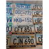 Image 3 : License Plates 1970 to 1990 ; North Dakota, Minnesota, Park Pontiac, BC, Camping 
