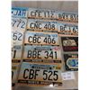 Image 4 : License Plates 1970 to 1990 ; North Dakota, Minnesota, Park Pontiac, BC, Camping 