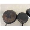 Image 5 : 4 Cast Iron Frying Pans 