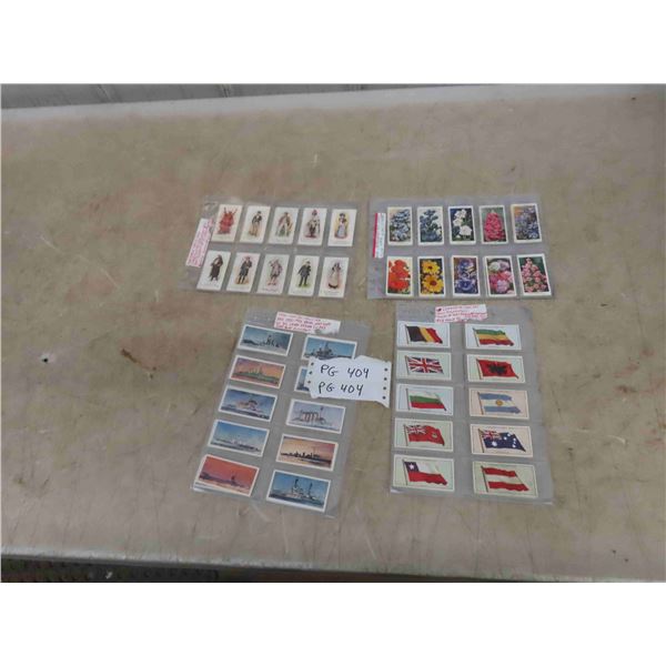 4 Complete Sets of Cigarette Card/ Lyons Tea Cards ; Lyons Tea Cards 1962 Issue, 