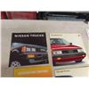 Image 2 : 7 Car Brochures ; Dodge, Audi, Nissan Truck, Sales / Dealership Brochures ; 