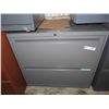 Image 1 : 2 Drawer Lateral Metal Cabinet 18" x 27" x 30"