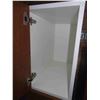 Image 5 : Wooden 6 Door Locking Cabinet with Keys 24" x 24" x 66"