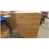 Image 1 : Wooden 5 Drawer Dresser 16" x 36" x 45"