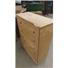 Image 2 : Wooden 5 Drawer Dresser 16" x 36" x 45"