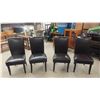 Image 1 : 4 New Upholstered Comfy Dining Room Chairs