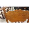 Image 4 : 4 Oak Double Press Back Chairs